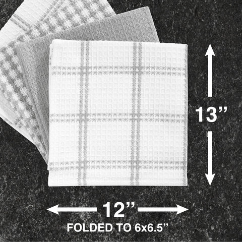 Distinct waffle texture speeds airflow and quick drying in kitchens.