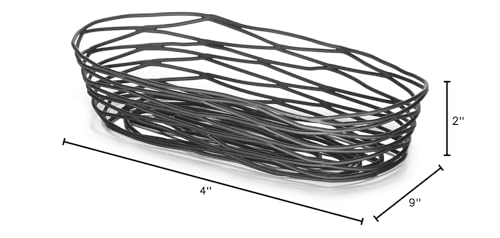 TableCraft BK11709 black powder-coated finish for durability