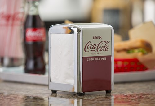 Ideal for Coca-Cola fans at gatherings or casual meals.