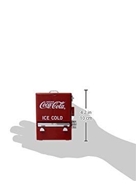 TableCraft Coca-Cola toothpick dispenser on table, retro charm and easy access for gatherings