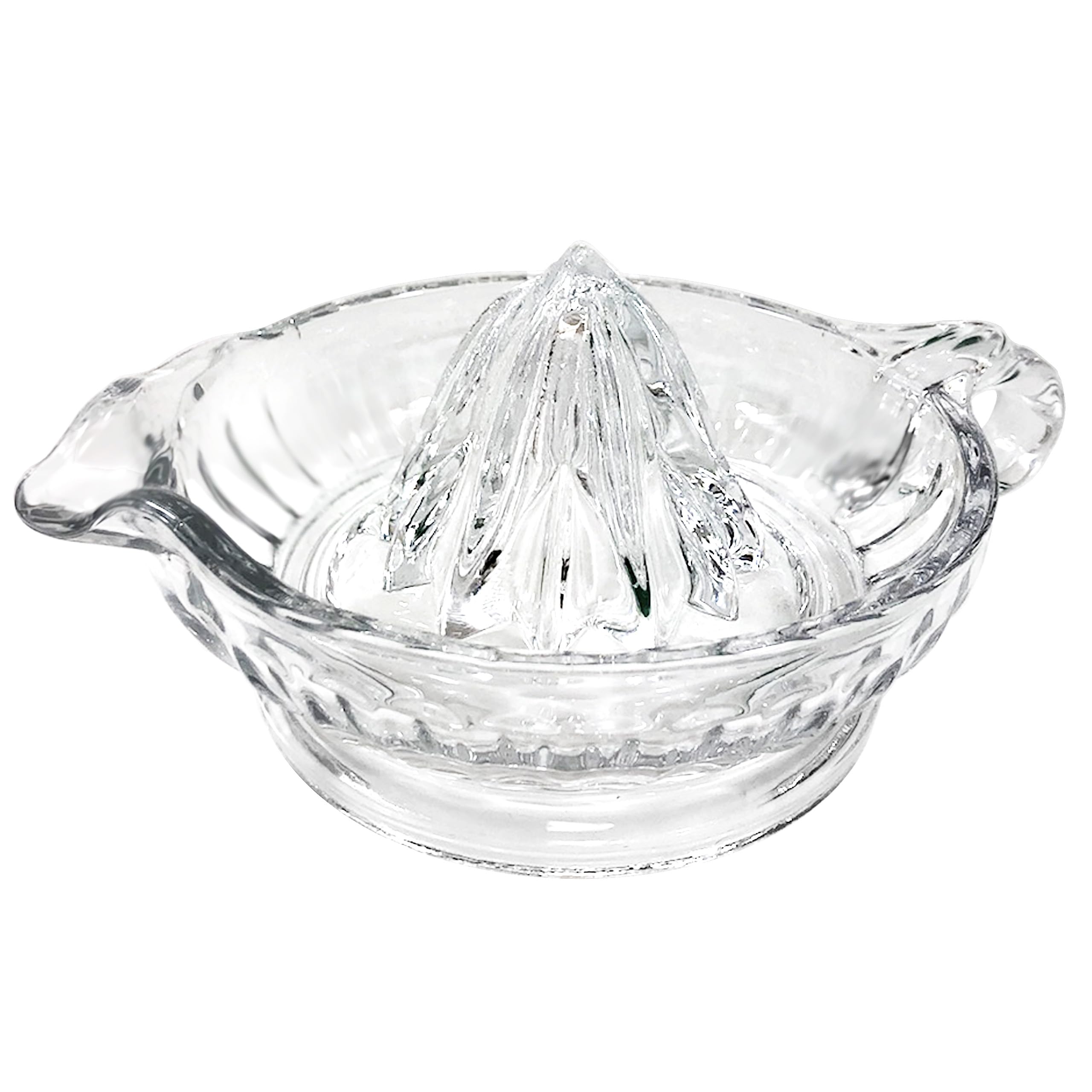 TableCraft H223 faceted glass juicer adds vintage charm and is great for fresh juice and cocktails.