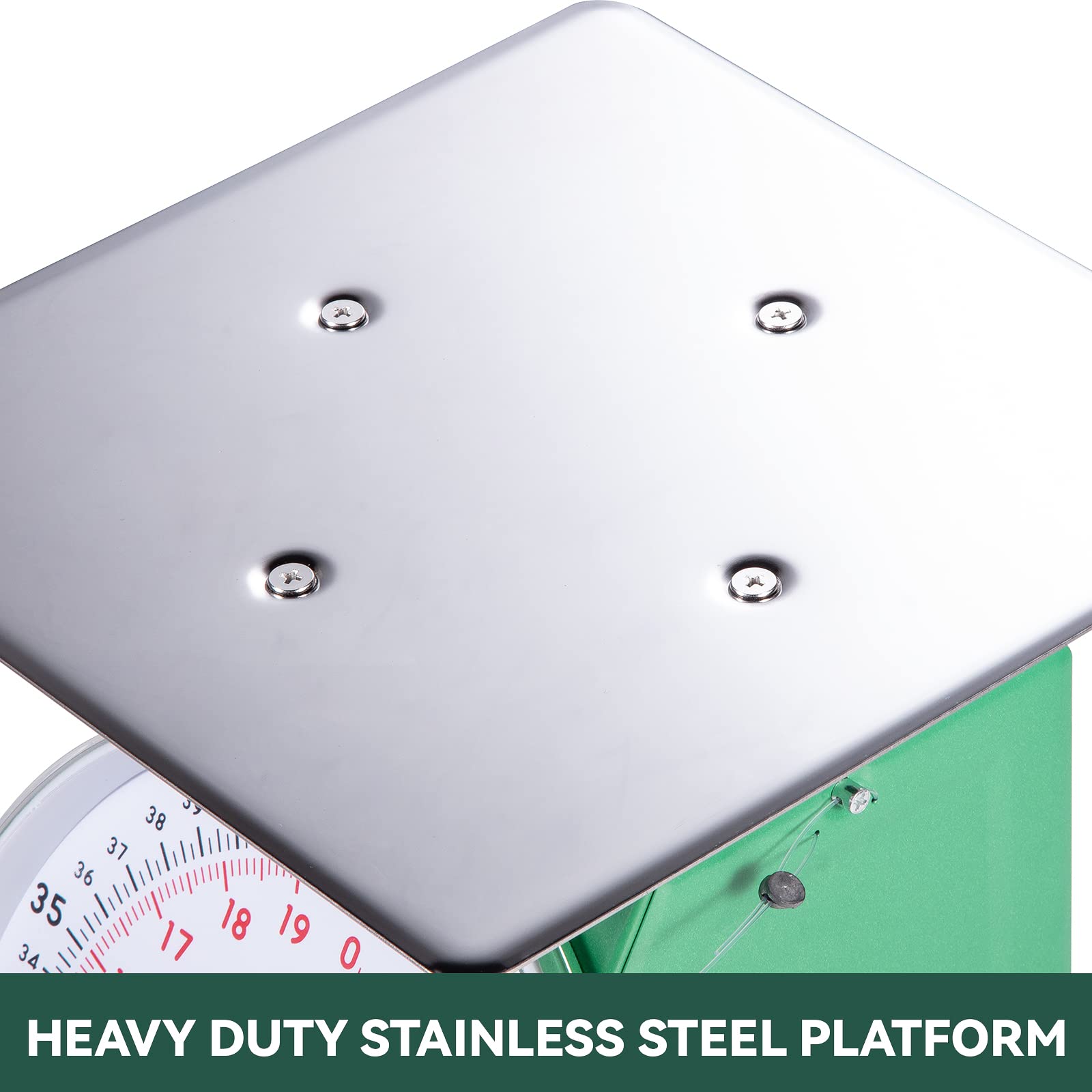 TADA 110-LBS scale assembly and calibration guide aids setup.