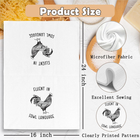 TAEDIN chicken towel suitable for kitchen, cafe, and restaurant use