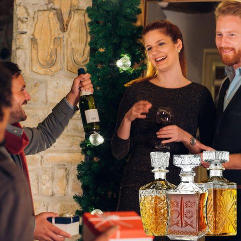 Taeyonk gift-ready decanter set suits celebrations and special occasions