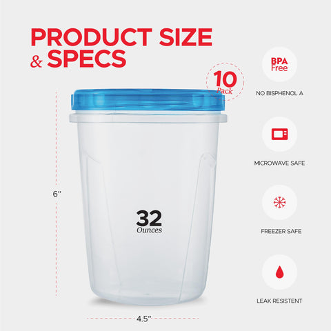 Tafura BPA-free food storage container safe for microwave reheating