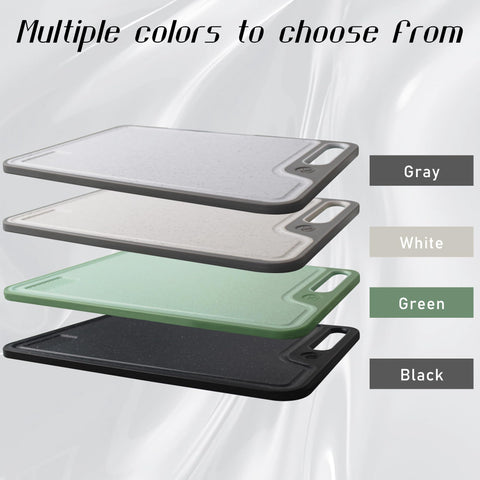 Tagliere two-piece set offers versatile sizes for veggies, meats, and fruits