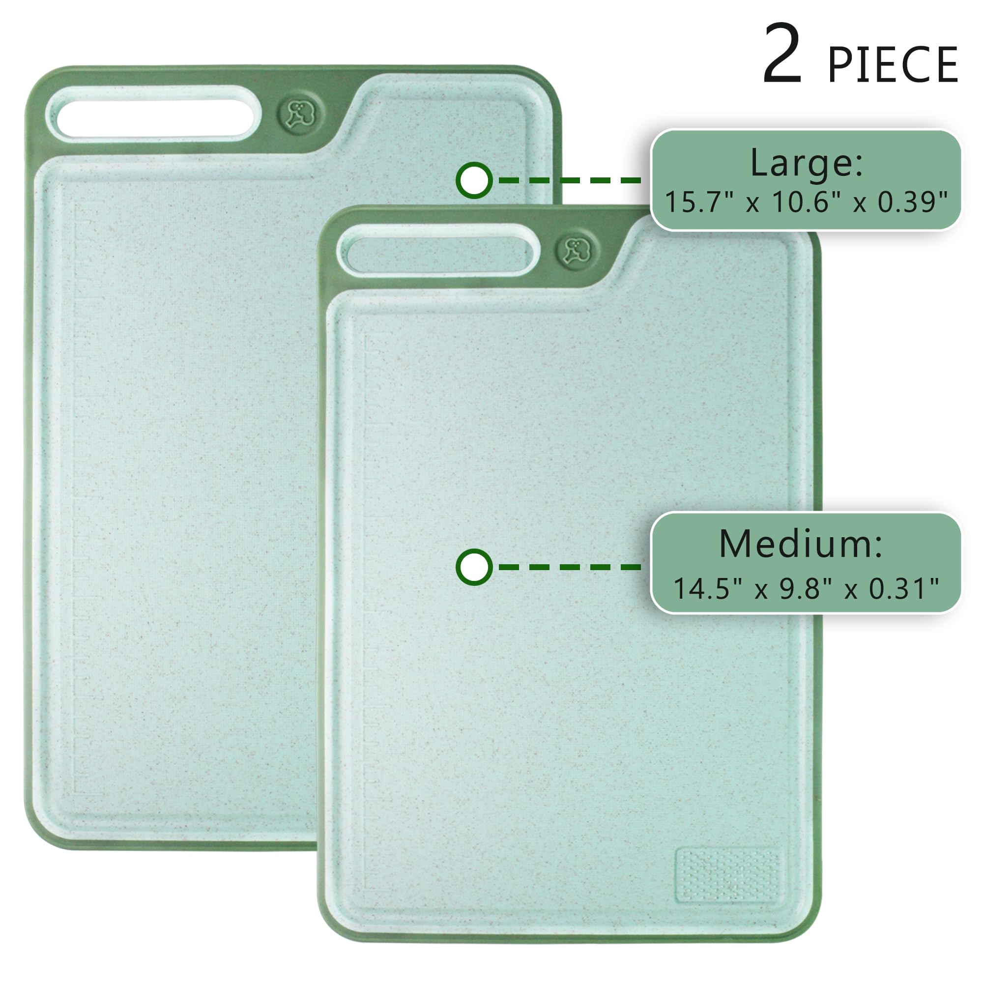 Tagliere small cutting board for precise prep in tight spaces