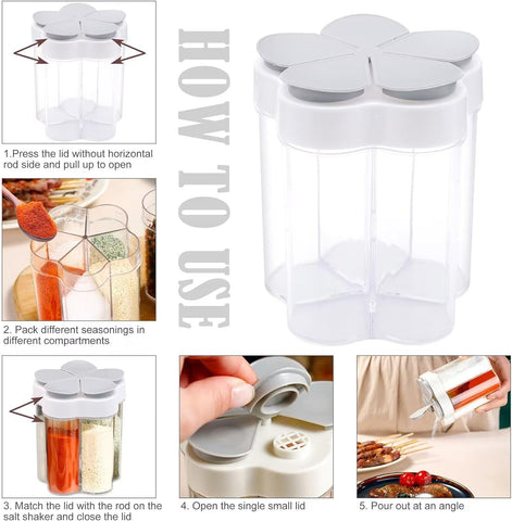 Tahonuss camping spice pots set shown for outdoor cooking