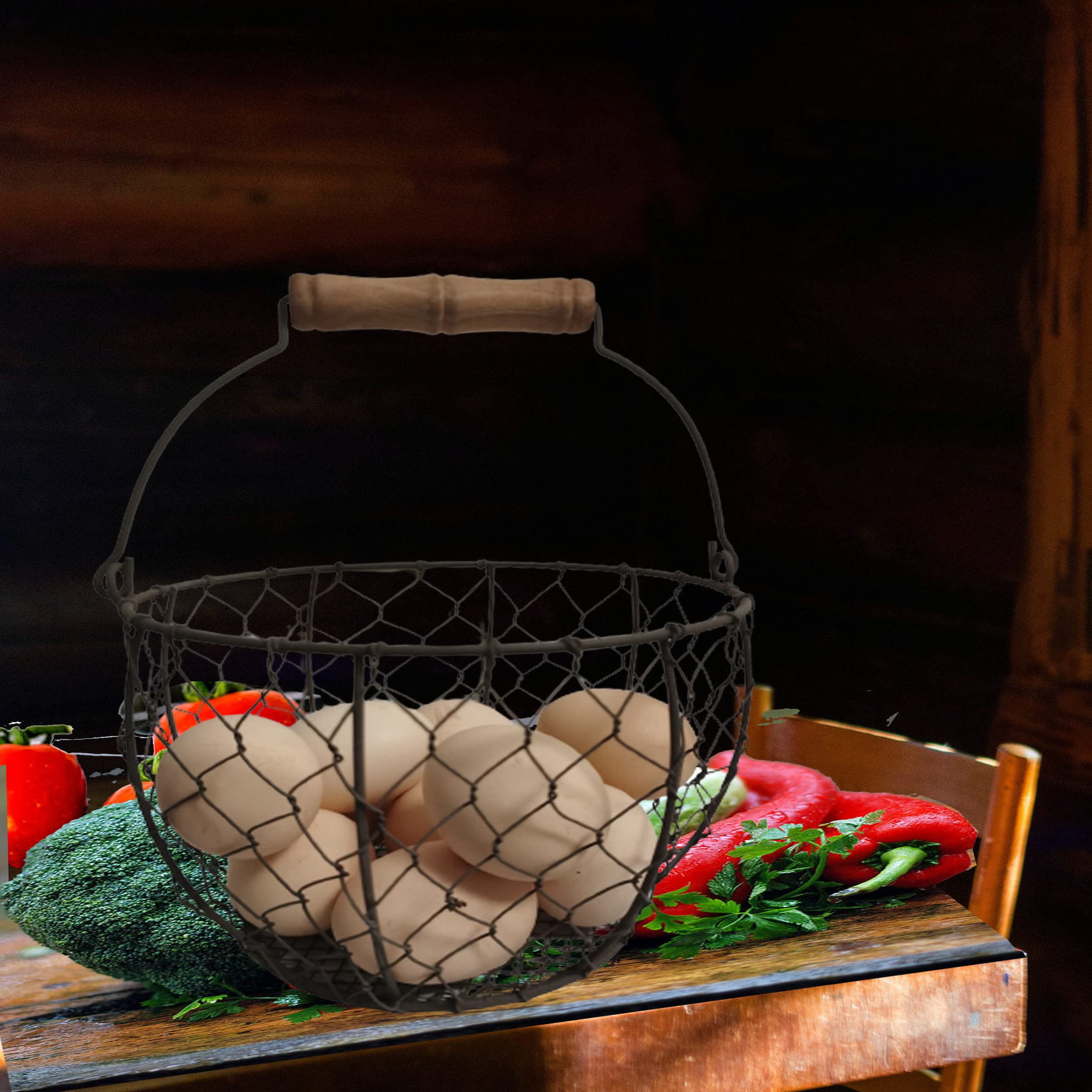 TAIANLE kitchen display basket suitable for Easter decor