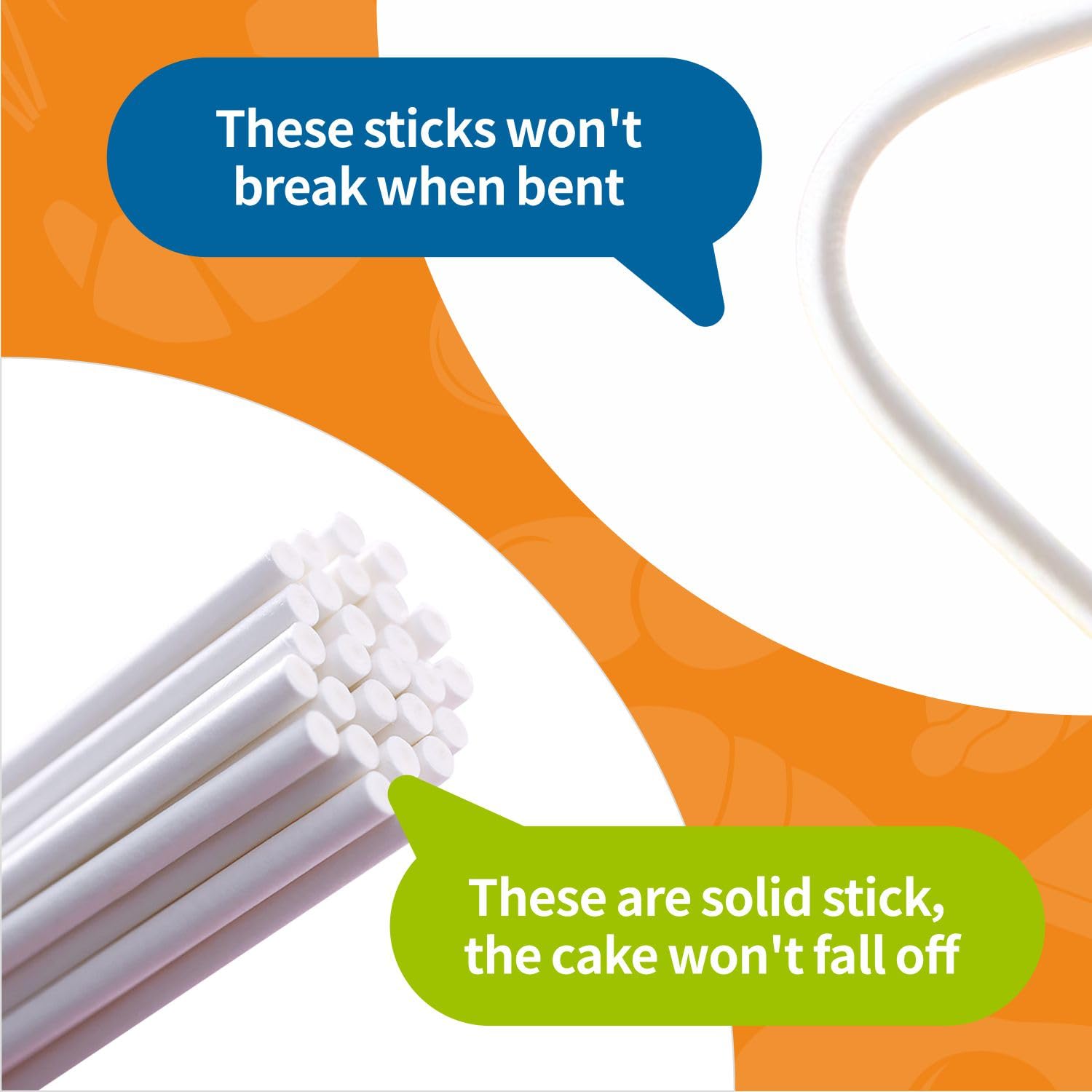TAIHUIMY odor-free paper sticks preserve flavor for desserts.