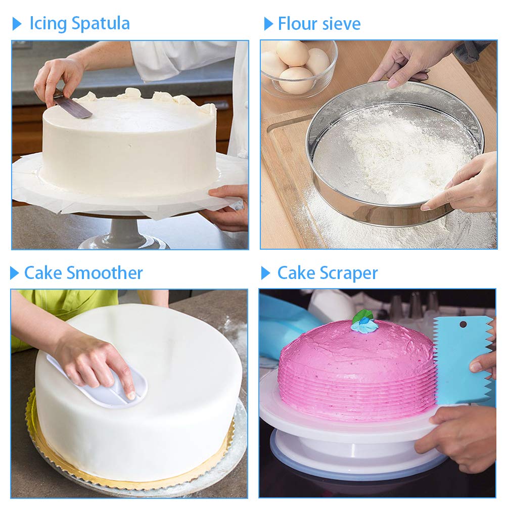 Taiker rose-nail decorating tool for elegant fondant roses