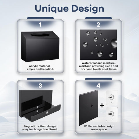 TAINESS wall-mount hooks enable easy installation and space-saving storage.