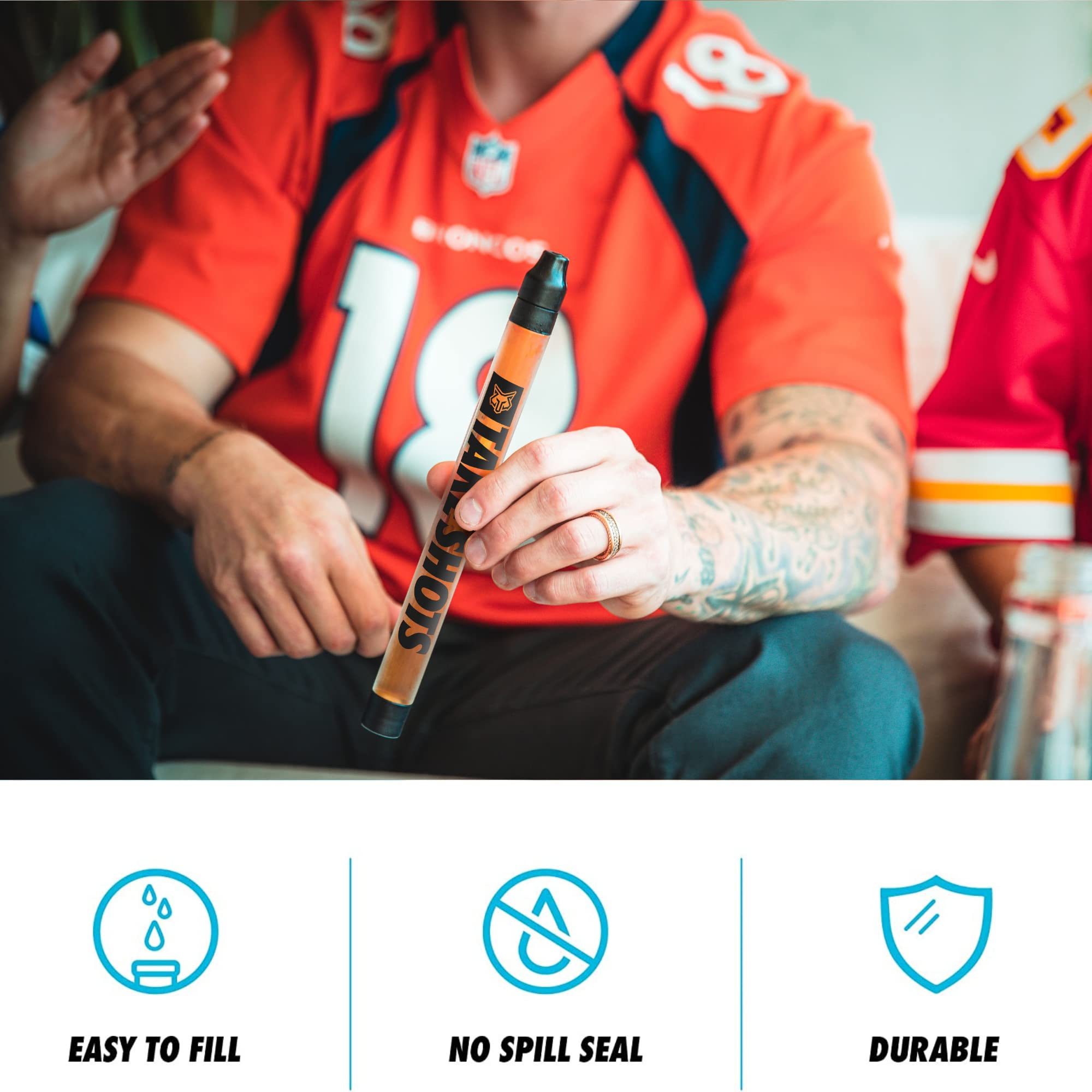 TakeShots Take V2 on-the-go design for parties and travel.