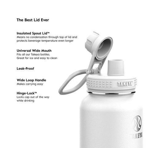 Durable handle design makes carrying Takeya Actives bottle easier