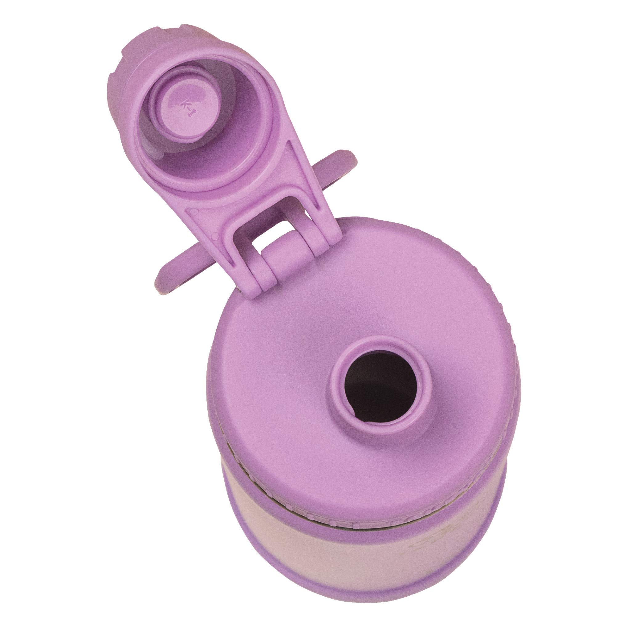 Food-grade stainless steel construction ensures BPA-free hydration