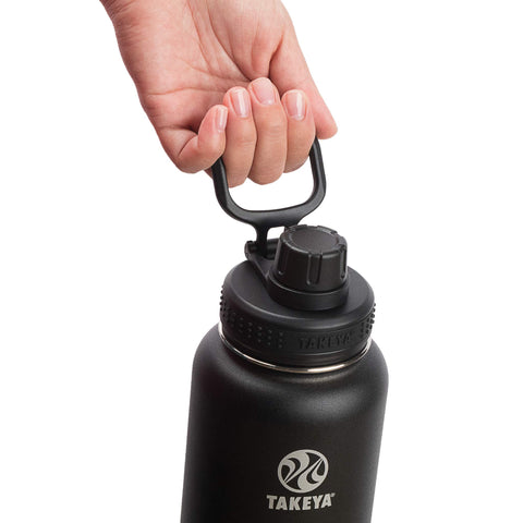 Takeya Actives bottle in action during outdoor adventure