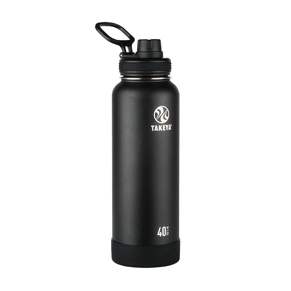 Takeya Actives bottle with spout lid for leak-proof on-the-go hydration