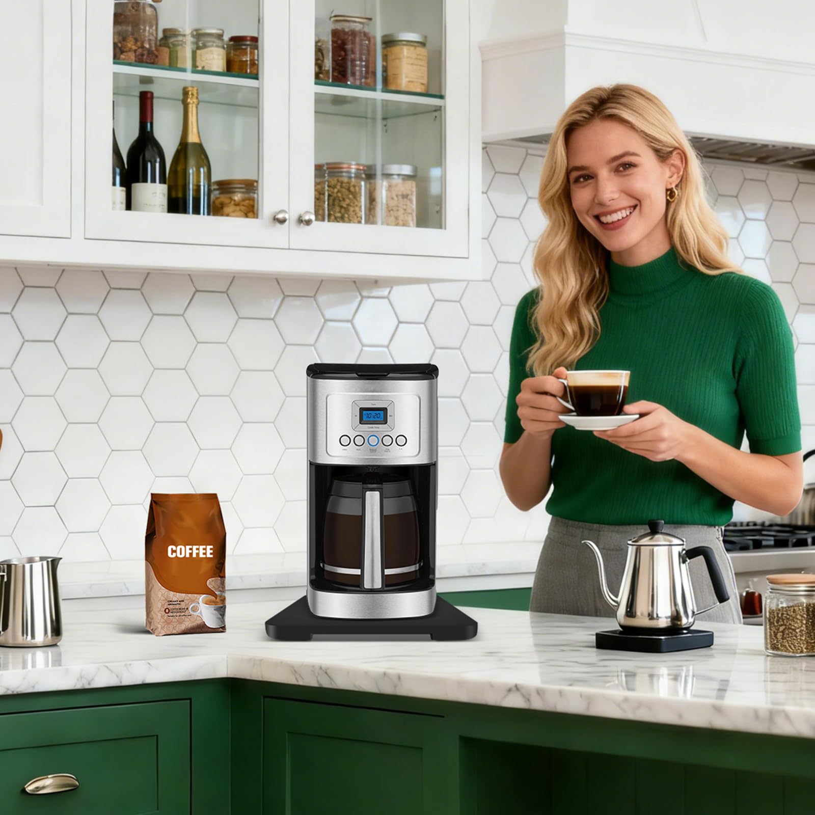 Taladad smooth-movement wheels ensure gentle countertop moves