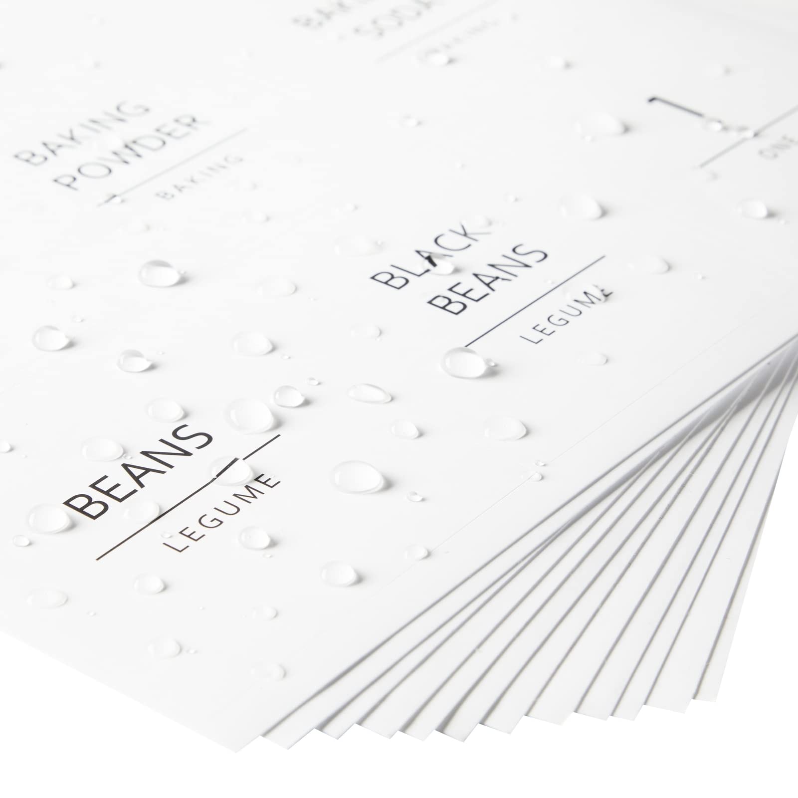 Talented Kitchen reference sheet helps find the right label quickly.