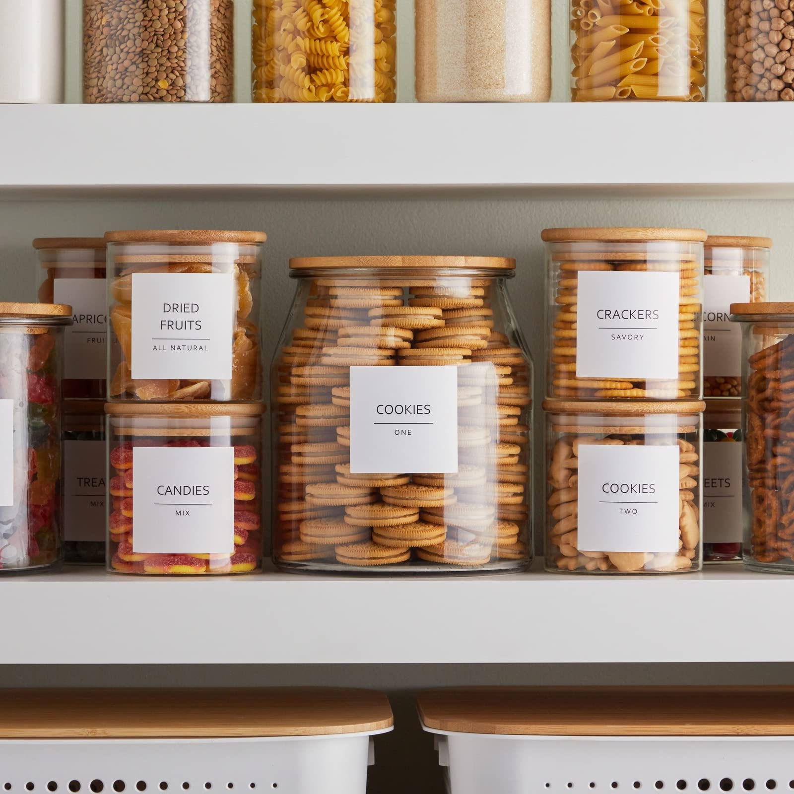 Talented Kitchen spice jar label applied for quick, at-a-glance identification.