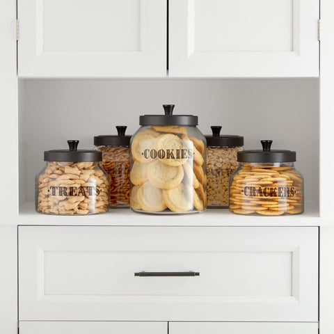 Talented Kitchen preprinted baking labels simplify ingredient labeling