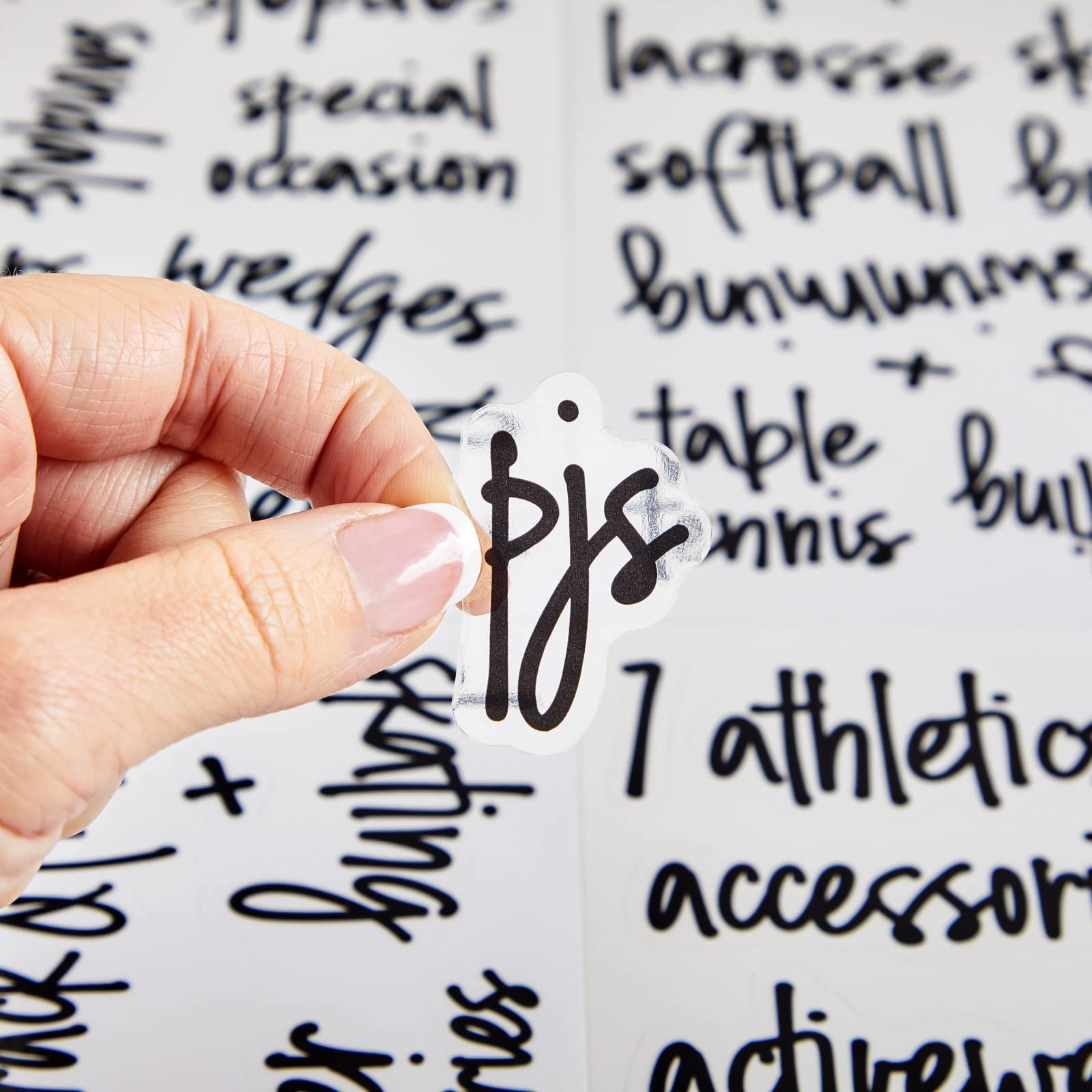 Talented Kitchen sports gear labels simplify quick access.