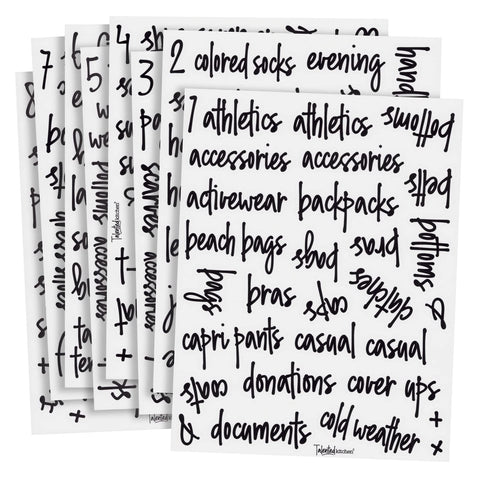 Talented Kitchen water-resistant labels withstand moisture in storage.