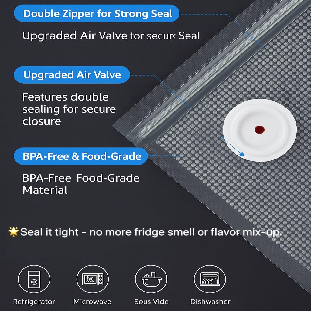 Talisleskye BPA-free materials designed for safe, reusable storage.