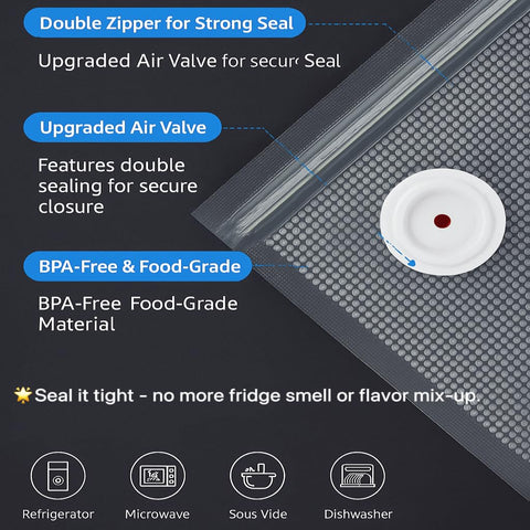 Talisleskye BPA-free materials designed for safe, reusable storage.