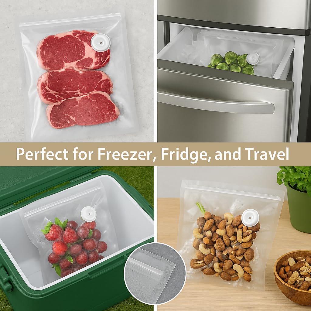 Talisleskye bags support sous vide and microwave use for versatile meals.