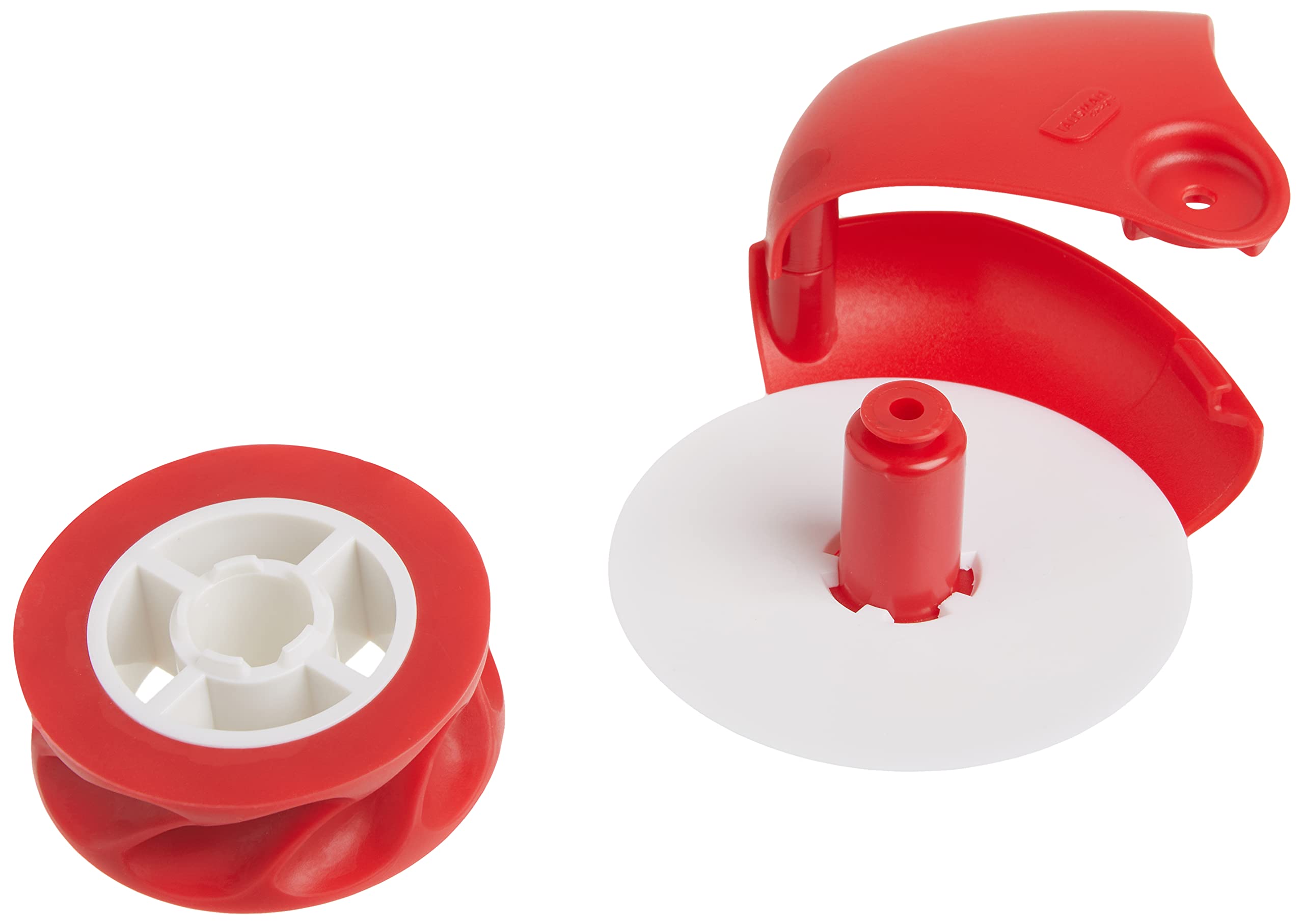 Talisman Designs Pastry Wheel Decorator is dishwasher safe for quick cleanup.