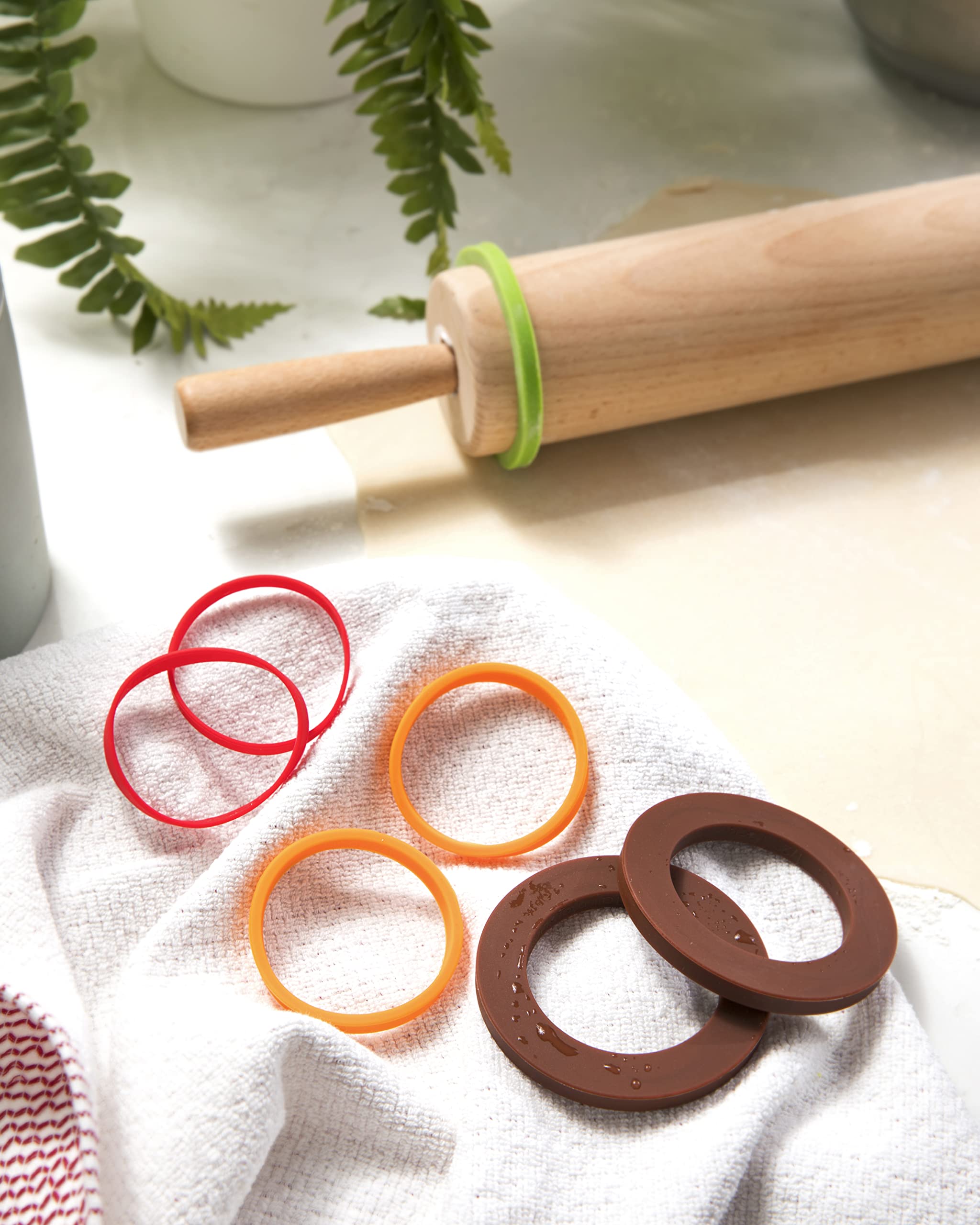 Talisman Designs one-eighth-inch band supports consistent dough thickness