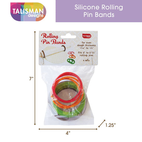 Talisman Designs one-half-inch band speeds uniform dough rollout