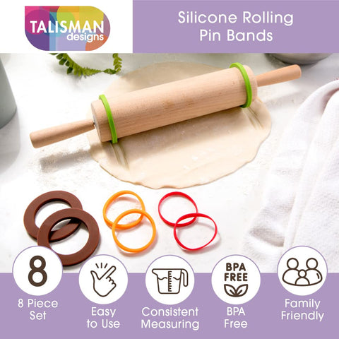 Talisman Designs one-quarter-inch band for evenly rolled cookies and tarts