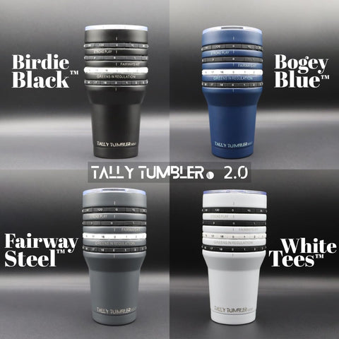 Tally Tumbler spill-proof cap system minimizes accidental leaks on bumpy rides