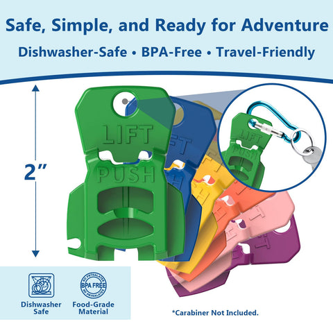 Talulumix CanGuard dust-debris-shield keeps beverages clean at outdoor events.
