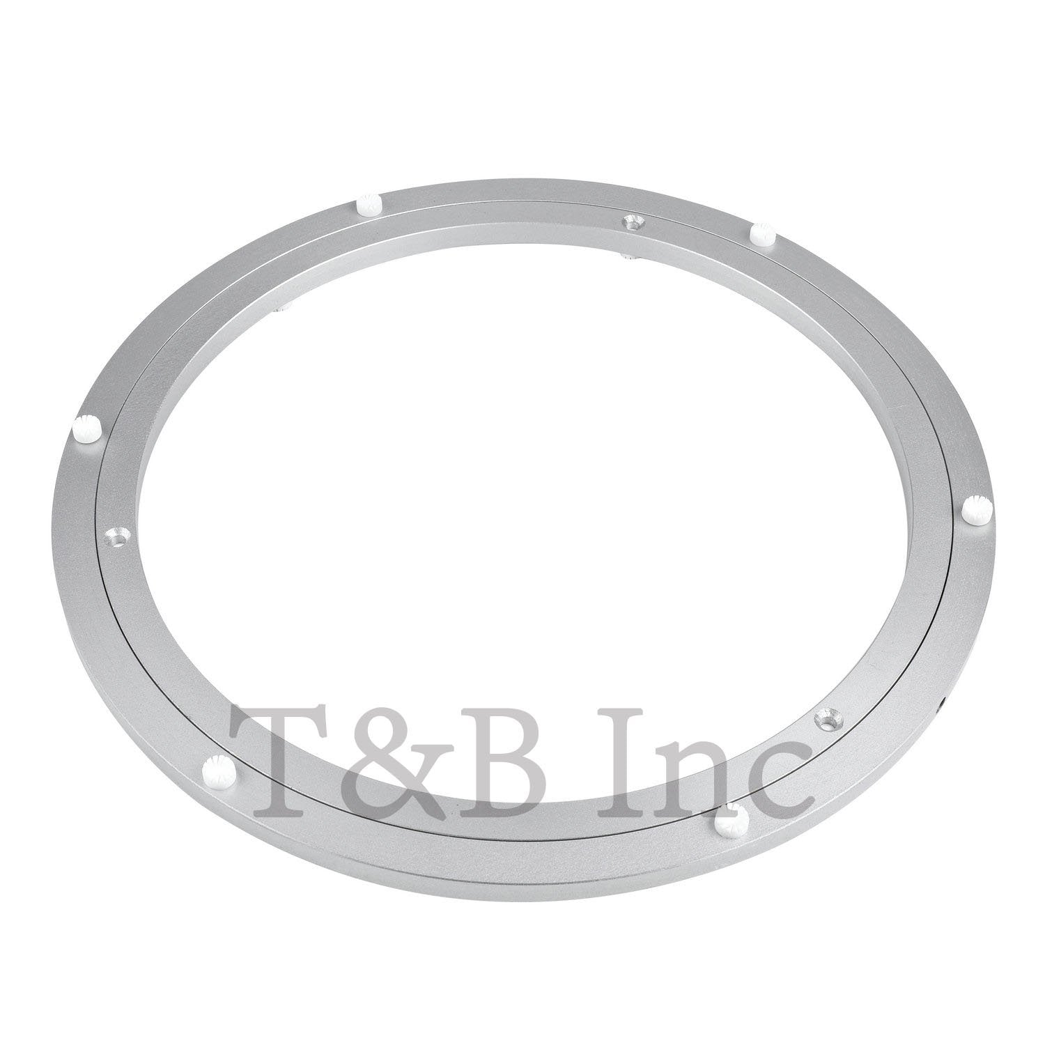 TamBee 12-inch lazy susan outer ring with smooth rotation for organized kitchen storage