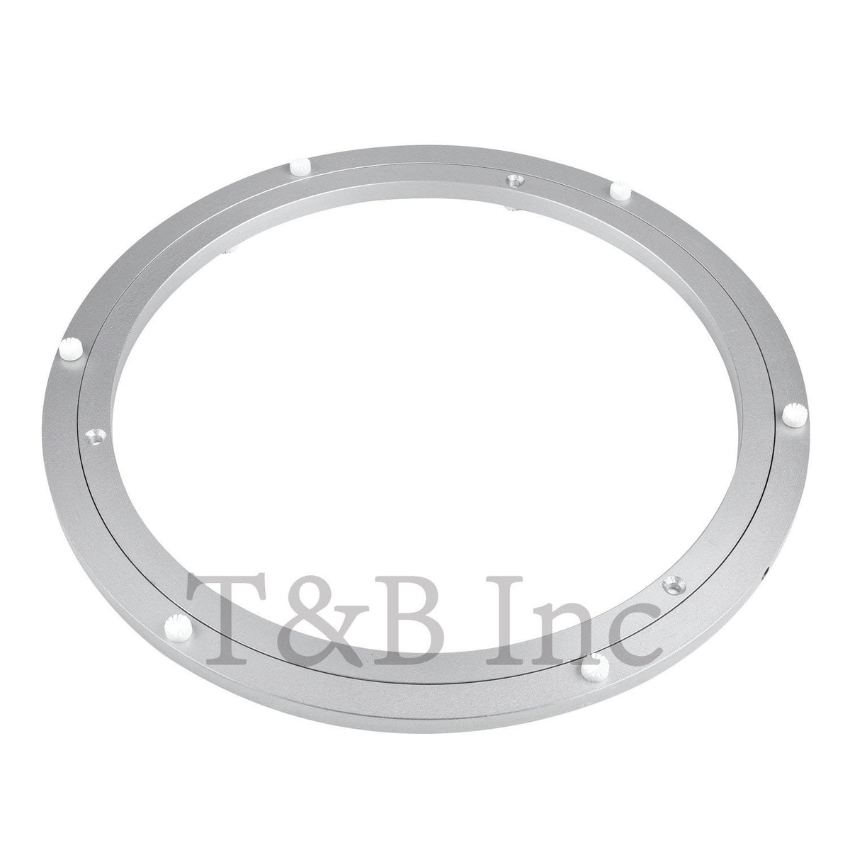 TamBee 12-inch lazy susan outer ring with smooth rotation for organized kitchen storage