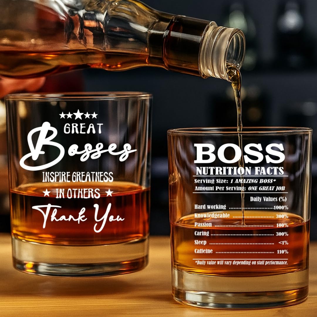 TAMUNBEE boss glass as a versatile gift for birthdays or promotions.