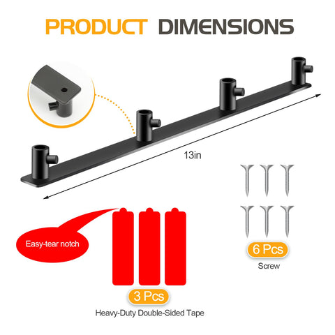 Tanggiteck space-saving solution stores up to four mixer attachments vertically.