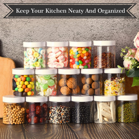 TANGLONG clear jar in kitchen pantry for easy ingredient organization.