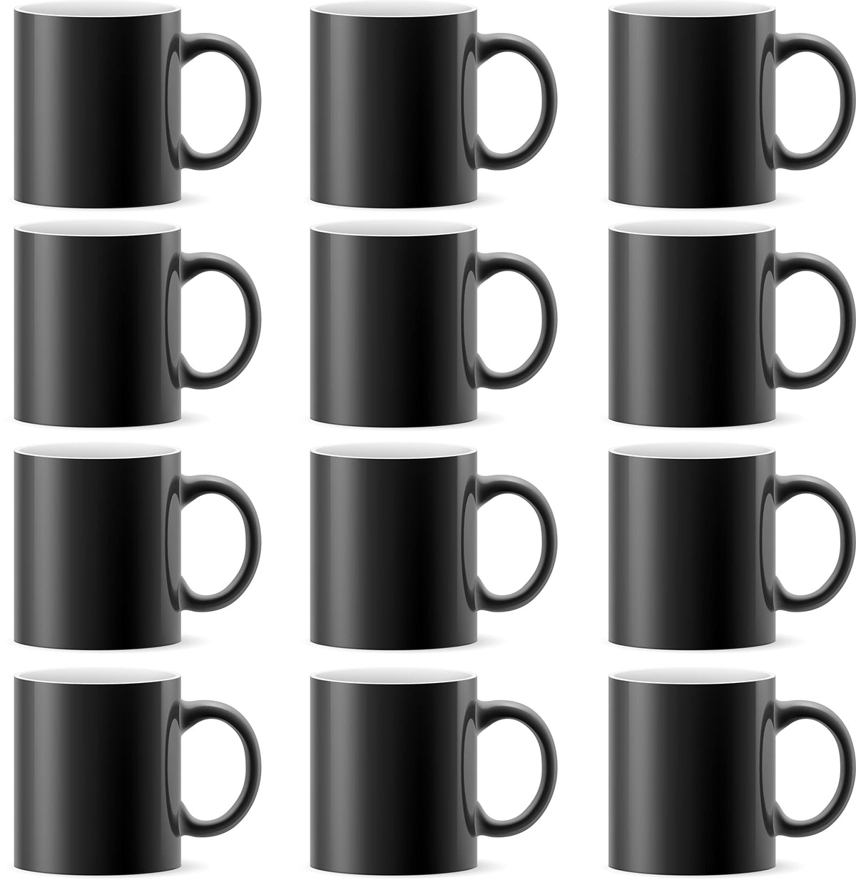 TANGLONG color-changing coffee mug 11oz; front view with heat-activated color reveal.