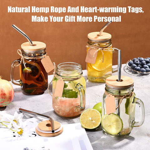 TANGLONG kraft tag adds DIY gift-ready charm to each jar.
