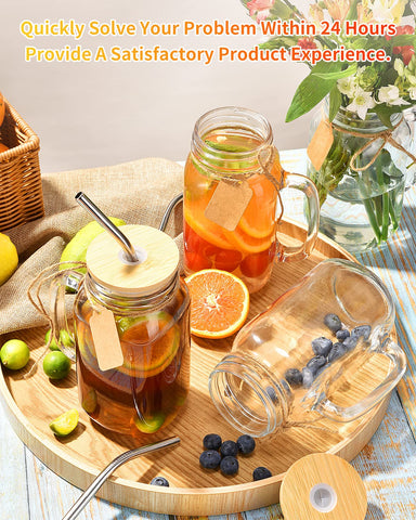 TANGLONG mason jar set shown in packaging ready for gifting or countertop display