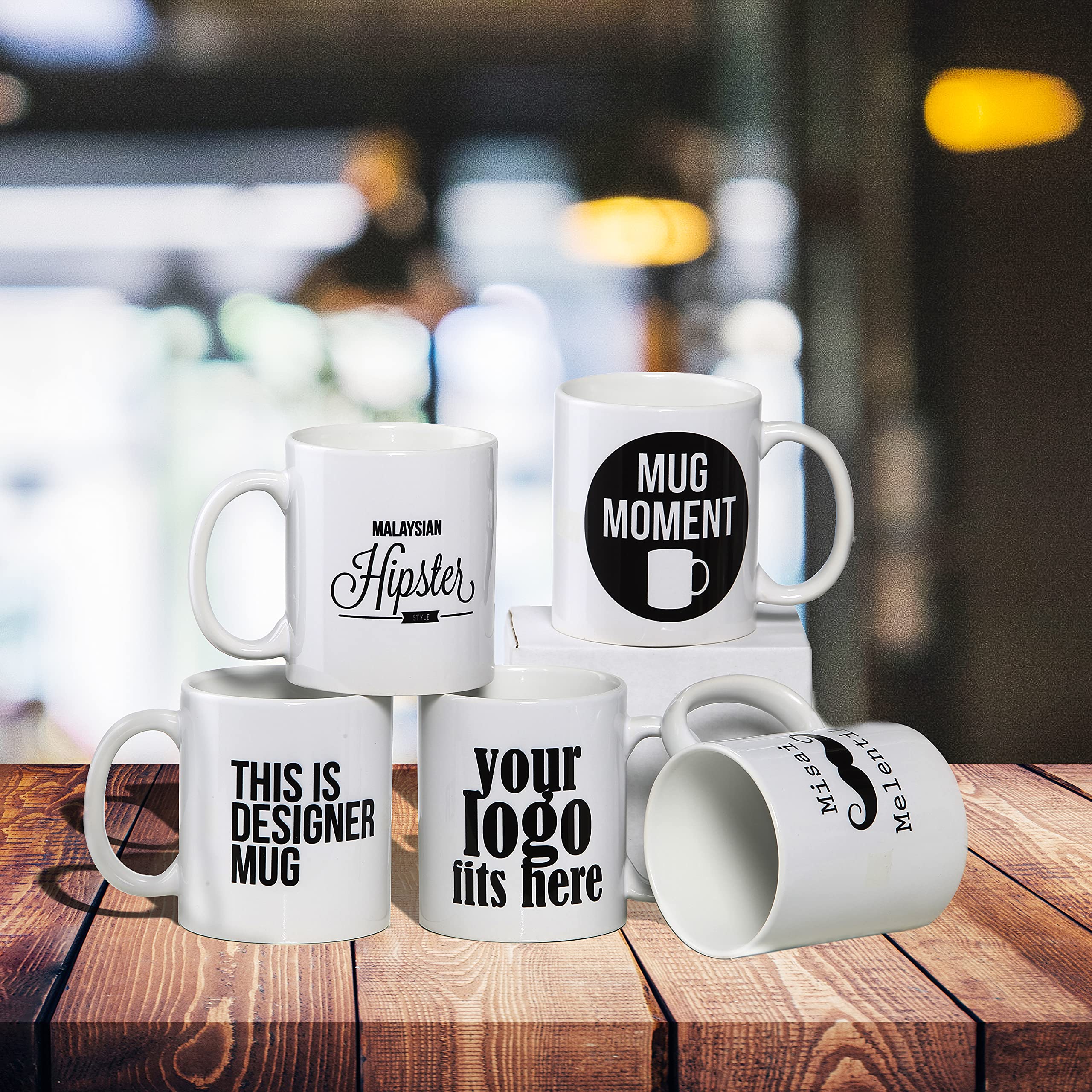TANGLONG sublimation mug wide mouth for easy cleaning and design access