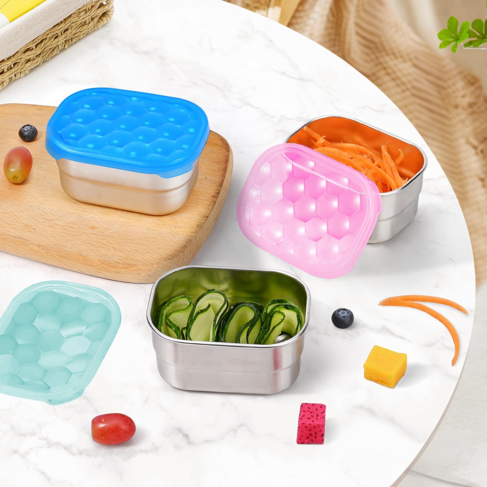 Tanjiae Snack Pro oven and freezer safe; simple cleanup.