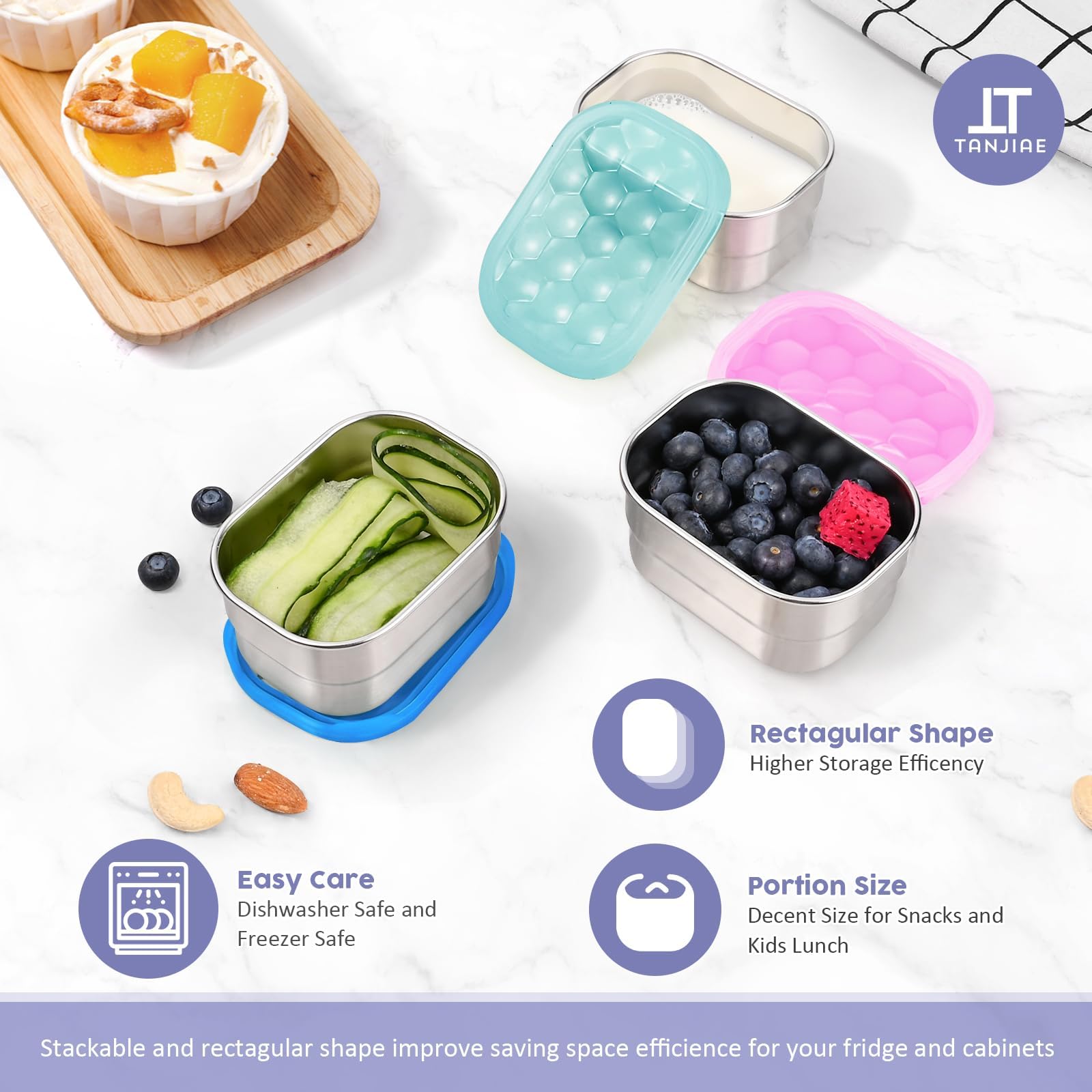 Tanjiae Snack Pro portable 8oz snack on the go.