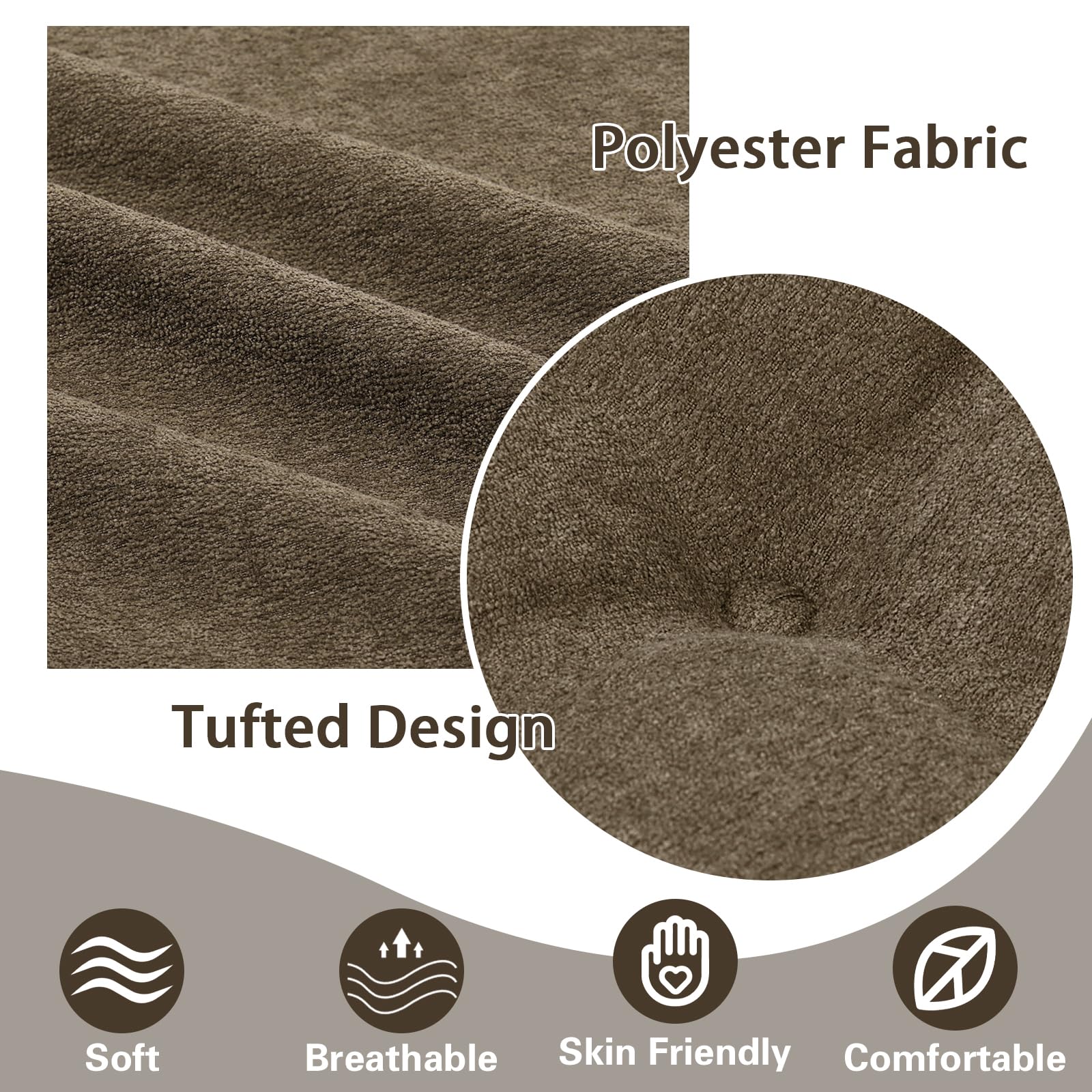 TANYOO recliner cushion aids easy get up and sit transitions.