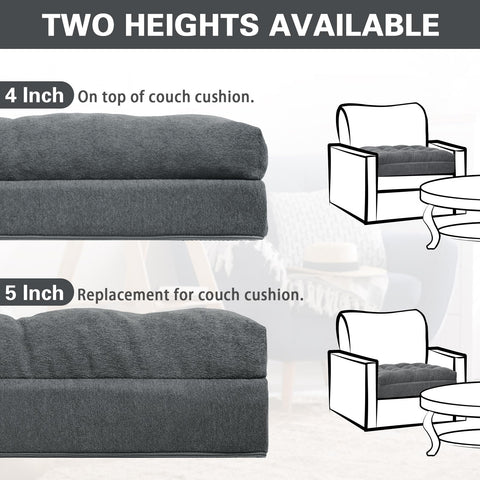 TANYOO cushion has removable, machine-washable cover for quick cleaning