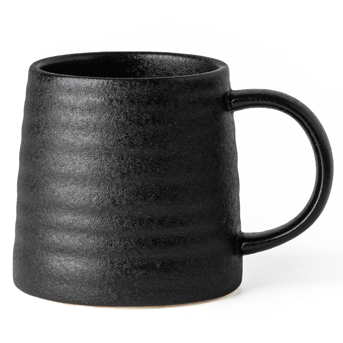 TaoTaojarvie ceramic mug 16oz black matte finish for daily coffee rituals.